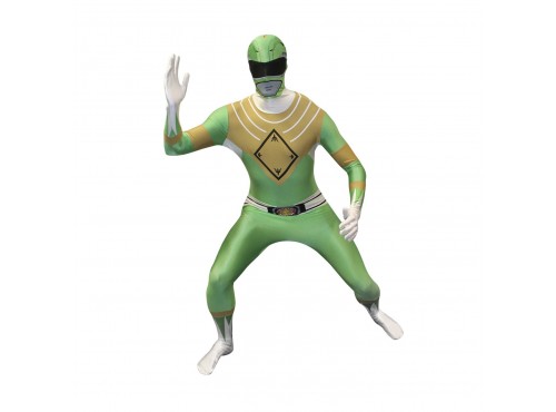 Disfraz de Power Ranger Verde Morphsuit