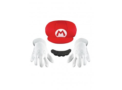 Kit de accesorios Mario deluxe para niño