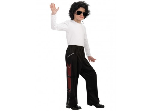Pantalón de Michael Jackson Bad para niño