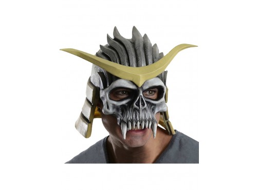 Máscara de Shao Kahn Mortal Kombat deluxe de látex para adulto