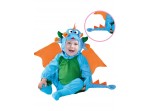 Disfraz de Dragoncito Azul para bebé
