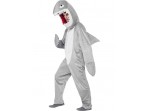 Disfraz de tiburón feroz para adulto
