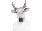 Máscara de reno blanco para adulto