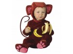 Disfraz de mono platanero para bebé