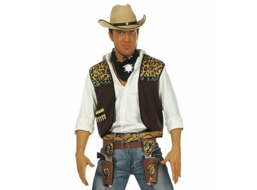 Kit disfraz de vaquero para hombre