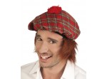 Sombrero de escocés con pelo para hombre