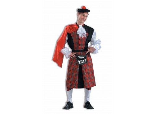 Disfraz de escocés con gaitón