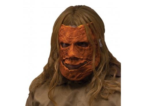Máscara de calabaza Asylum Escape Zombie&#039;s Halloween para hombre