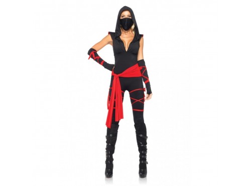 Disfraz de ninja mortal para mujer