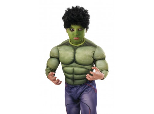 Peluca Hulk Vengadores: La Era de Ultrón para niño