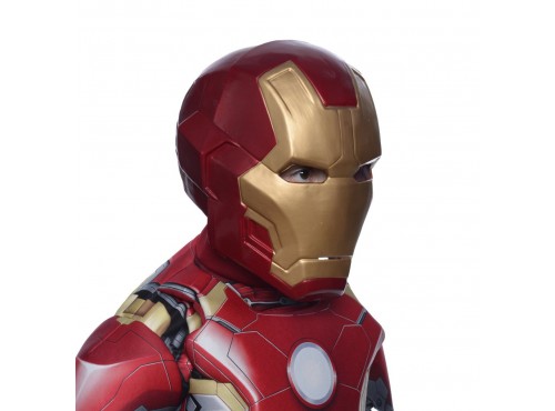 Máscara Iron Man dos piezas Vengadores: La Era de Ultrón deluxe para niño