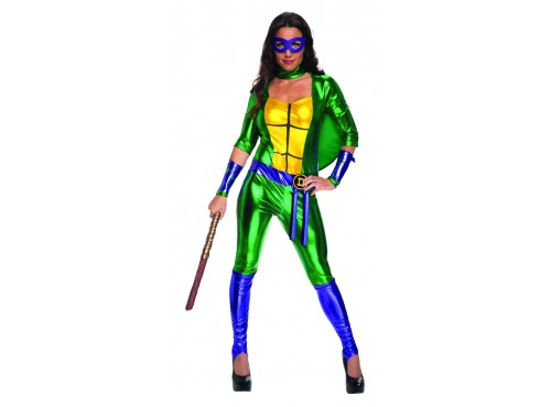 Disfraz de Donatello sexy Las Tortugas Ninja para mujer