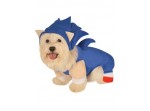 Disfraz de Sonic para perro