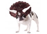 Disfraz de triceratops para perro