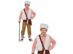 Kit disfraz de pastor del campo para niño