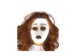 Máscara de fantasma luminoso para mujer