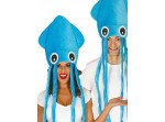 Sombrero de calamar azul unisex