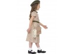 Disfraz de la Segunda Guerra Mundial para niña