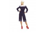 Disfraz de marinera de los años 50's para mujer