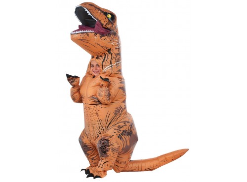 Disfraz de T-Rex hinchable Jurassic World para niño