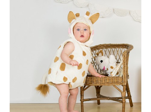 Disfraz de Jirafa Sophie la jirafa con volumen para bebé