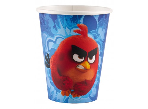 Set de 8 vasos Angry Birds