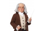 Peluca de Benjamin Franklin para niño