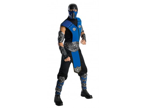 Disfraz de Subzero Mortal Kombat Deluxe