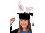 Sombrero de conejo estudiante para mujer