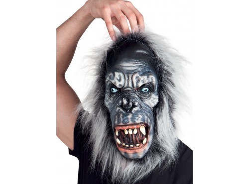 Máscara de gorila loco para adulto