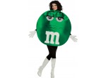 Disfraz de M&Ms Verde deluxe adulto