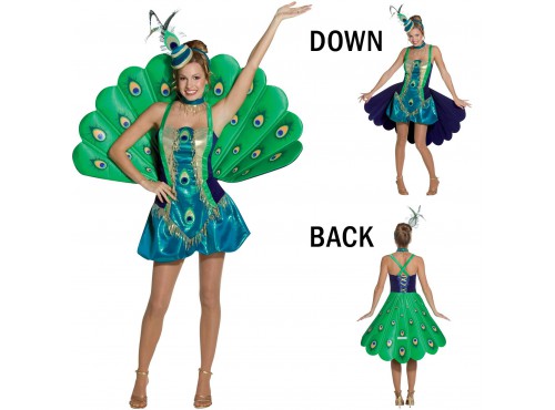 Disfraz pavo real  Disfraz de pavo real, Disfraz de pavo, Disfraz carnaval  mujer