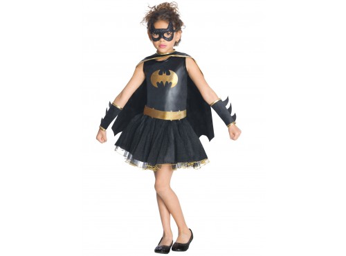 Disfraz de Batgirl niña con tutú