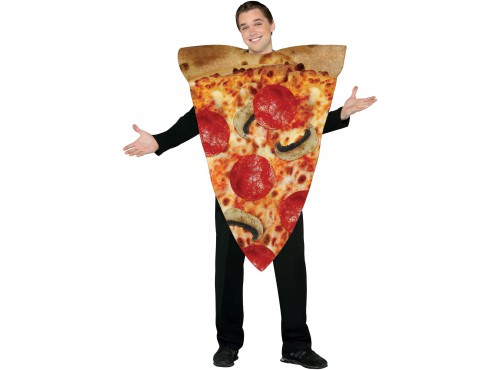 Disfraz de porción de pizza