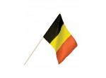 Bandera de Bélgica de mano