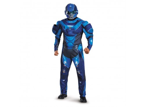 Disfraz de Blue Spartan classic para hombre