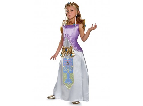 Disfraz de Zelda deluxe para niña