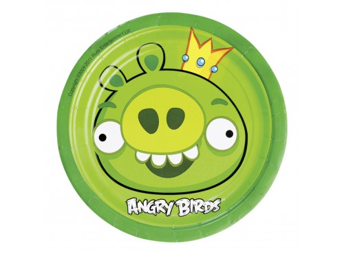 Set de platos de postre Angry Birds