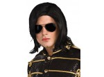Peluca y gafas de Michael Jackson