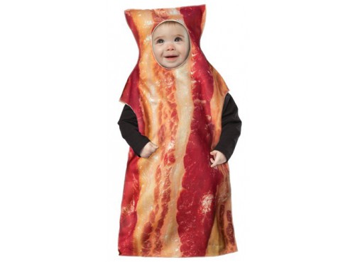 Disfraz de bacon para bebé