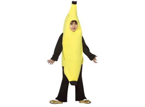 Disfraz de banana infantil