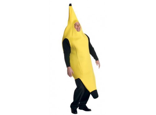 Disfraz de plátano talla grande