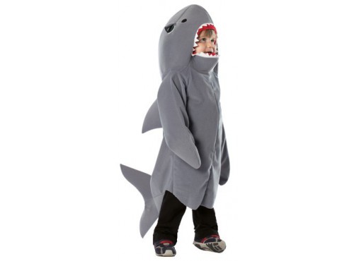 Disfraz de tiburón feroz infantil