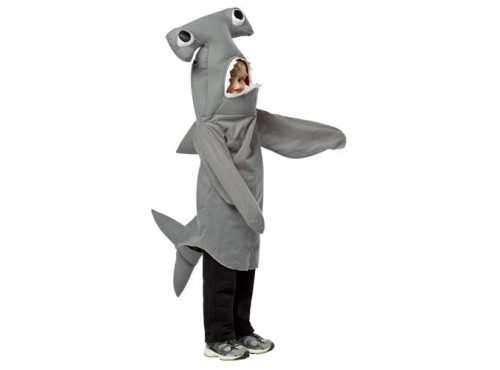 Disfraz de tiburón martillo infantil
