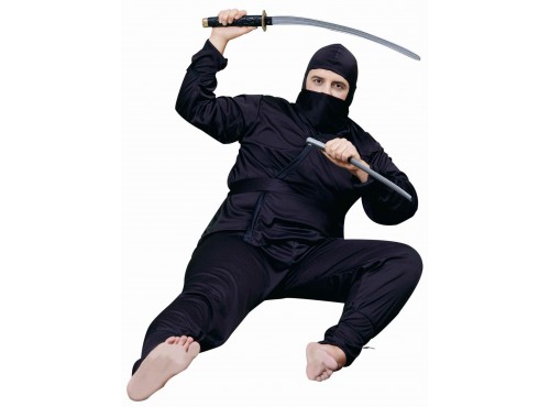 Disfraz de ninja talla grande