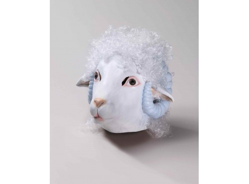 Máscara de oveja deluxe