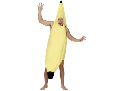 Disfraz de banana para adulto