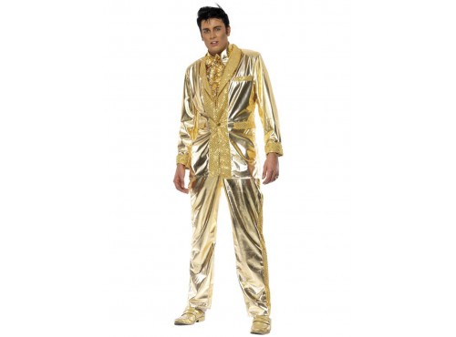 Disfraz de Elvis dorado