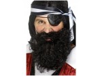 Barba de pirata negra