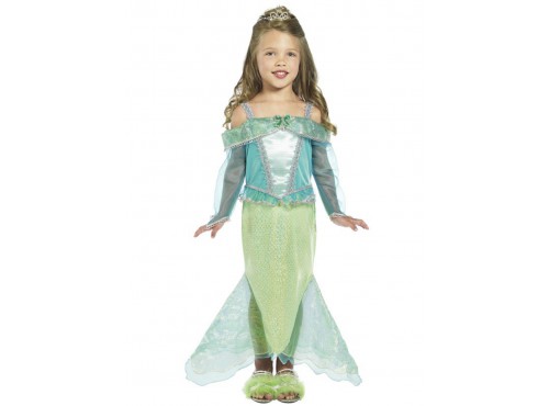 Disfraz de princesa sirena para niña